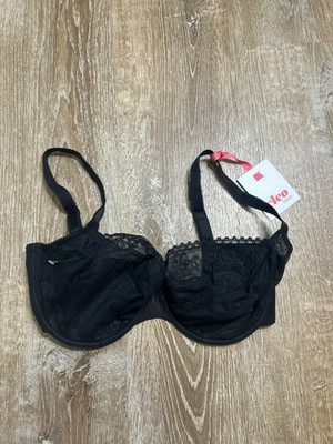 Panache Cleo Bra 34G  LUCY #5851 Black Lace Unlined Bra NEW NWT