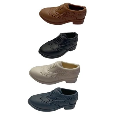 Startist 4 Stück Mode 1/6 Scale Schuhe Miniaturmodell für 12 Zoll männliche Figur