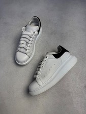 Alexander McQueen Oversized Leather women's Sneakers White/Black size38