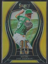 2021 SELECT - JAKE DIEKMAN - GOLD PARALLEL /10