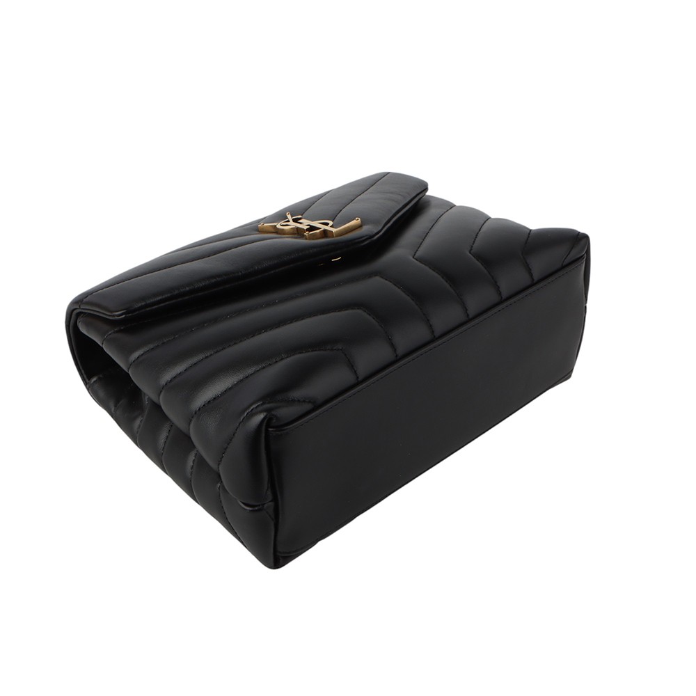 Borsa a tracolla piccola Saint Laurent Monogram Matelassé Loulou 494699 130269384