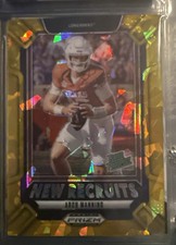 2025 Prizm Draft Picks Gold Ice New Recruits Arch Manning Rated Prospect !