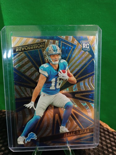 2025 Panini Revolution Football Fireworks Isaac TeSlaa #212