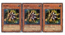 Yugioh- 3X Kelbek - Common - Unlimited - DCR-078 - Near Mint