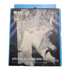 Lian Li UNI Fan SL Wireless 120mm ARGB   Black Single Fan 12SL1W1B