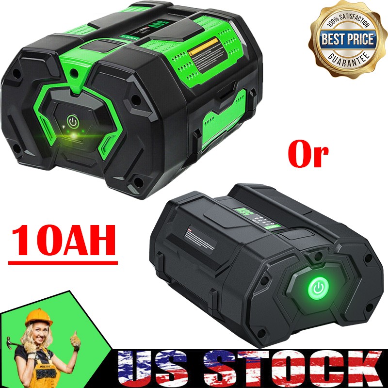 10.0AH Battery PACK For EGO 56V 56Volt BA2800T  Lithium Ion BA2240 BA1400T