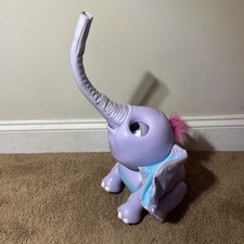 Spin Master Juno My Baby Elephant Sounds Moves Interactive Toy Works Purple