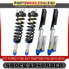 For 2010-2014 Ford F150 SVT Raptor Full Set Front & Rear Shock Absorbers Struts