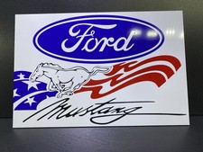 Ford Mustang Schild
