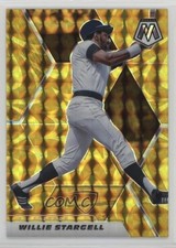 2021 Panini Mosaic Reactive Yellow Mosaic Prizm Willie Stargell #145 HOF 7rf