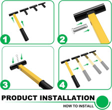 Door Hinge Gap Adjustment Tool Hinge Bender 4 in 1 Hinge Gap Adjusting Wrench