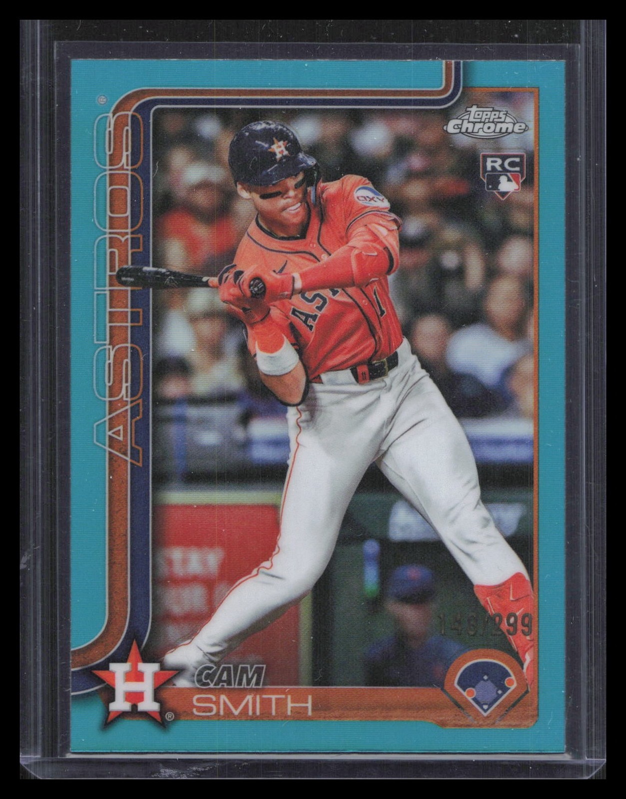 Cam Smith 2025 Topps Chrome Update #USC145 Aqua Refractors #/199