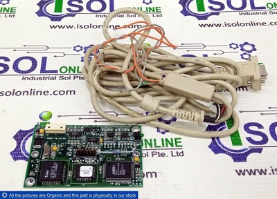 MICROTOUCH SYSTEM 5405401 REV 2.4 Screen Controller Card with 2 Cables #D7