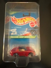 1996 Hot Wheels Treasure Hunt Series Dodge Viper Rt10 Limited Edition Red 612
