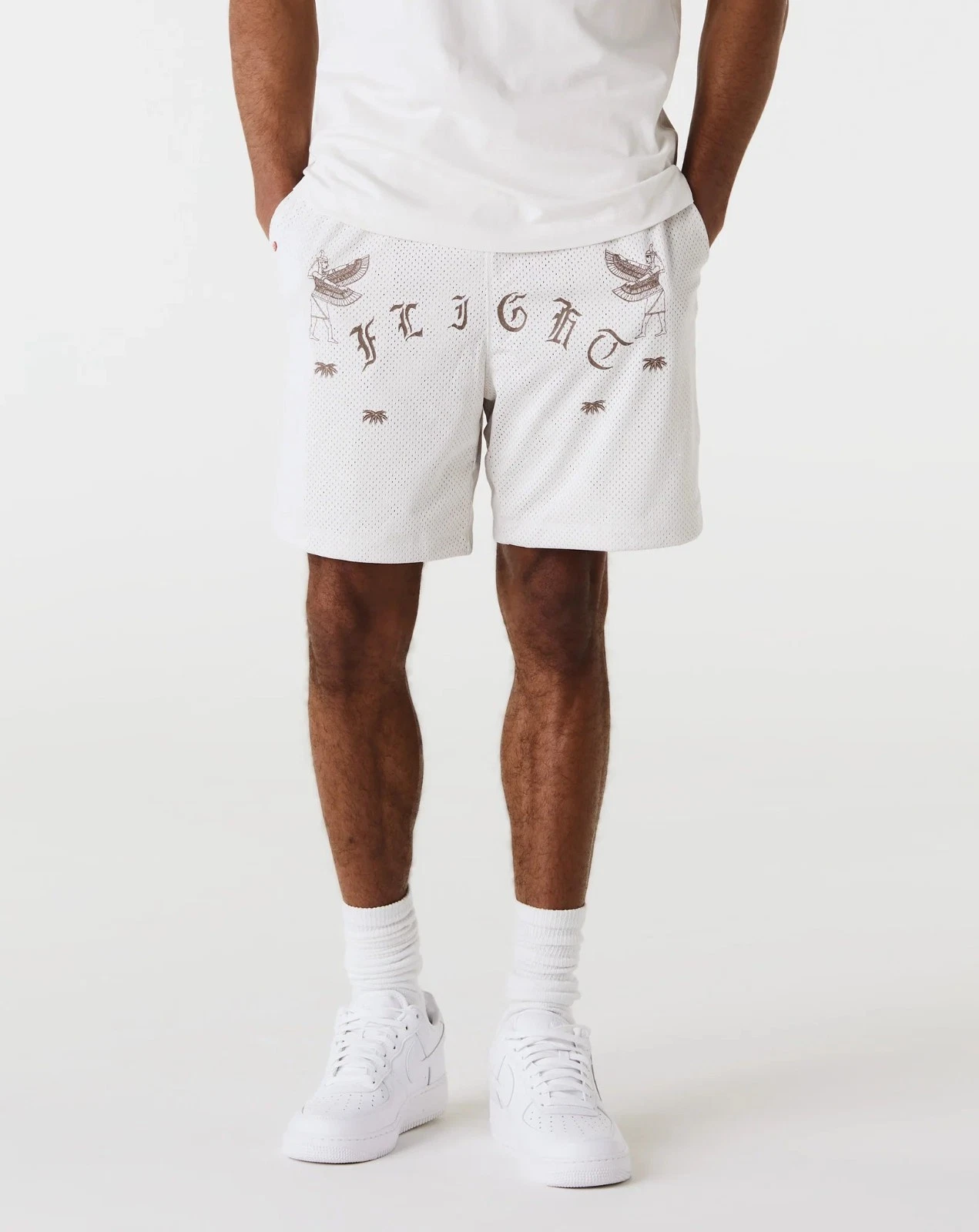 Nike Air Jordan Flight Artist Series Umar Rashid Shorts DX9720-030 Men Size xl
