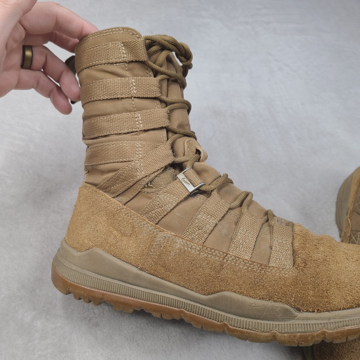 Nike SFB Gen 2 8” Tactical Boots Coyote Khaki Men's Size 8 922471