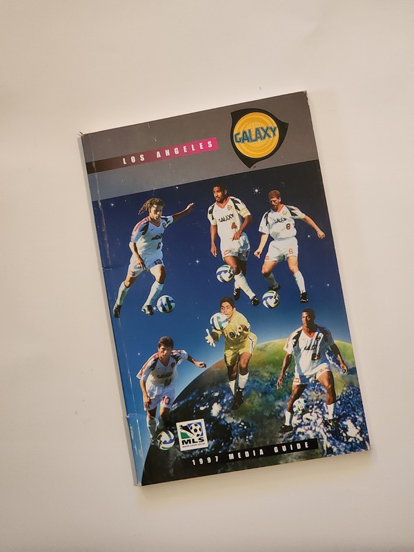 Rare 1997 L.A. Galaxy Media Guide – Early MLS History Collectible, 1 Owner .