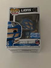 NFL Funko Pop #327 Jared Goff  Detroit Lions Wave 15 Funko Shop Exclusive