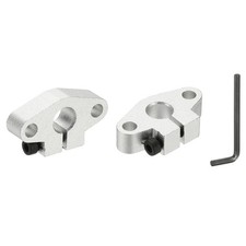 Soporte de eje de riel de varilla lineal de aluminio SHF10 para impresora 3D, paquete de 2