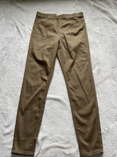 BNWT M&S Ladies Size 12 Dark Camel Ladies Size 12 Pull On Jeggings With Stretch