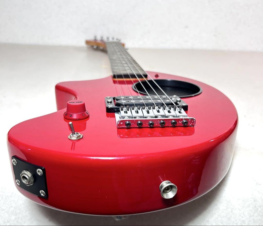 Rare Fernandes Zo-3 Lefty Compact Mini Guitar With Built-In