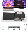MAGICRAVEN 14in IPS 1080p Laptop Screen Extender Portable USB-C HDMI Black — photo 1