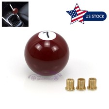 7 Ball Billiard Pool Shift Knob Universal Stick Shifter Knobs For Car Suv Truck