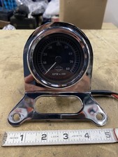 Harley Oem Electric Acc Mini Tach Gauge Road King Dyna Fxr Softail Mount Fxst Harley Oem Electric Acc Mini Tach Gauge Road King Dyna Fxr Softail Mount Fxst