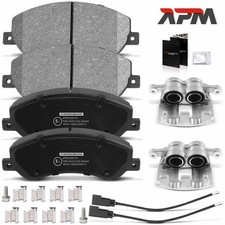 2x Bremssattel 4x Bremsbeläge Vorne Ø300mm für Ford Transit Tourneo