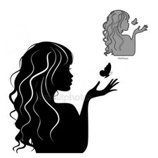 Metal Cutting Dies Cut Mold Girl Decoration Scrapbook Paper Craft Stencils DIY