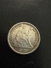 1873 Seated Liberty Half Dime VF/XF