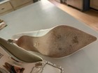 Badgley Mischka Ivory Devi heels 9.5 Bridal Wedding Shoes — photo 9