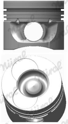 Für NURAL 87-743107-00 PISTON DB E CLASS W210 2.9 96-