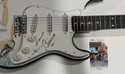 CELINE DION SIGNED CUSTOM FALLING INTO YOU ELECTRIC GUITAR JSA COA — photo 2