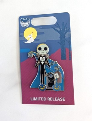 Nightmare Before Christmas Jack Skellington Sally Ltd Release Disney Trading Pin