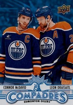 2025-26 Upper Deck #CM-2 Connor McDavid / Leon Draisaitl Compadres