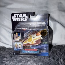Star Wars Micro Galaxy Squadron Kit Fisto   s Jedi Starfighter CHASE 1 5000