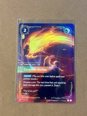 Riftbound Counter Strike (194/302) Spiritforged NM FOIL