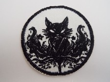 Cat Embroidered Iron-on Patch