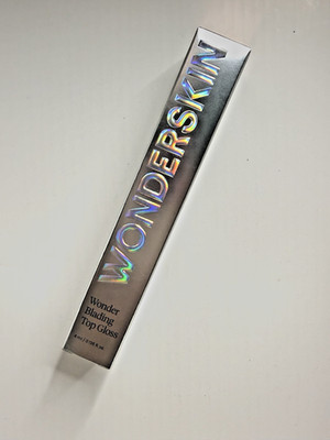 Wonderskin Wonder Blading Top Gloss - Gold Glitter Brandneu in Box Kostenloser Versand 4ml