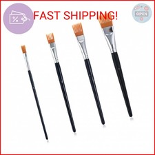 Clofiak 4Pcs Comb Artist Brush Set, Professional Grainer Brush, Paint Brush Comb