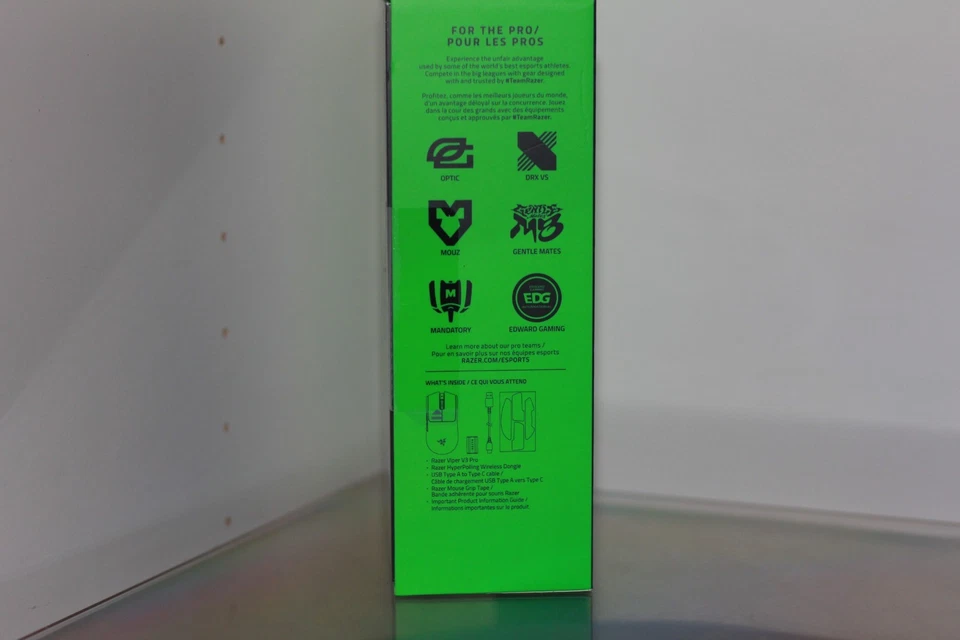 🔥Ratón inalámbrico para juegos Razer Viper V3 Pro edición blanca RZ01-0512 (895) Foto 3 de 4