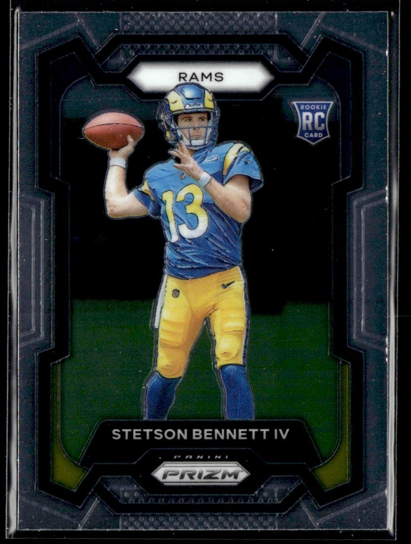 2023 Panini Prizm Stetson Bennett IV RC Los Angeles Rams #358