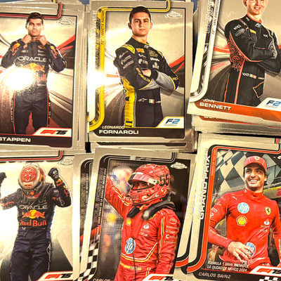 2025 Topps Chrome Formula 1 Base Set Pick Your Card