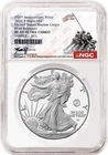 2025 P Silver Eagle Marine 250th Anniversary Privy NGC PF69 FR RJ