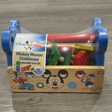 Melissa Doug Disney Mickey Mouse Clubhouse Wooden Tool Kit-15 pcs NEW