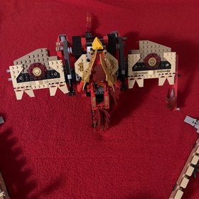 Lego Chima Flying Phoenix Fire Temple Set #70146 For Parts Only