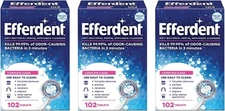 Efferdent Retainer Cleaning Tablets, Denture Cleaning Tablets for Dental Applian