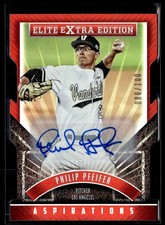 2015 Panini Elite Extra Edition Aspirations Die Cut Autographed Prospects Philip