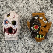 Mighty Max 1992 Bluebird Toys Neutralizes Zomboid/Skull  Warrior/Frankenstein